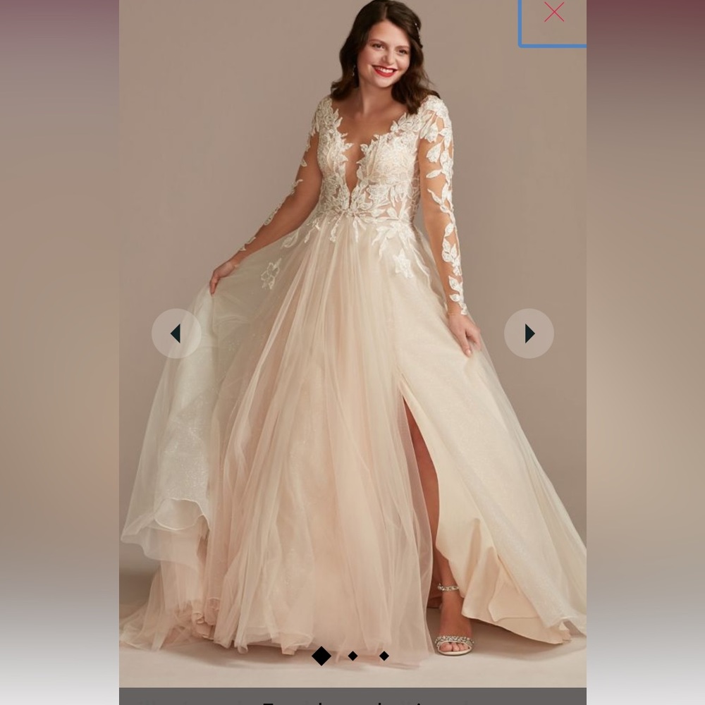 Never worn wedding dress